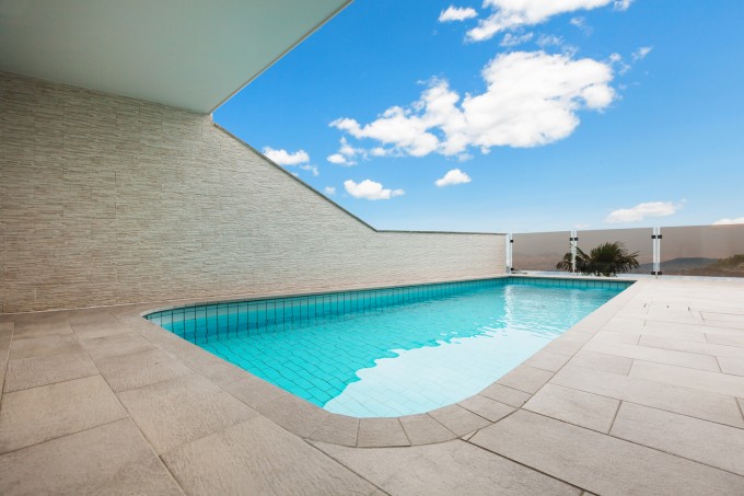 beautiful pool in exterior